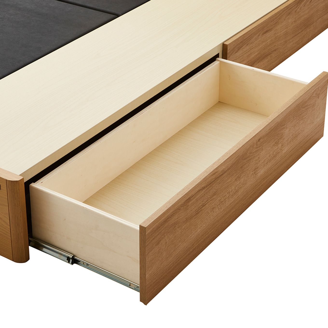 グリーン住宅ポイントセミダブル 引出し付き マットレスセット(設置・組立て付き)イメージ