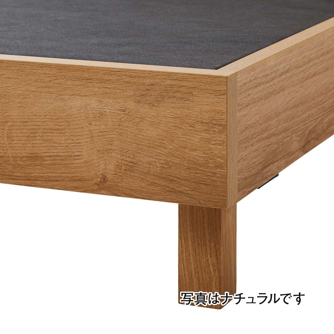 グリーン住宅ポイントセミダブル 5色展開 ベッドフレーム(設置・組立て付き)イメージ