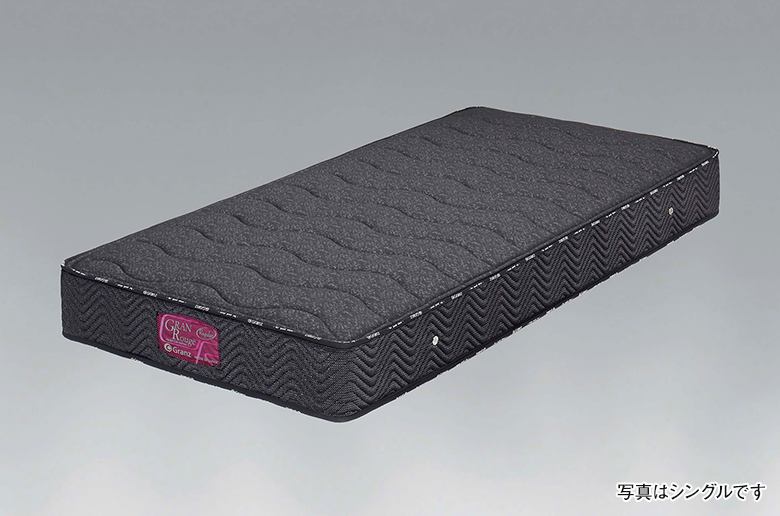 防ダニ抗菌防臭わたを使用
体重を分散し身体を自然に支える