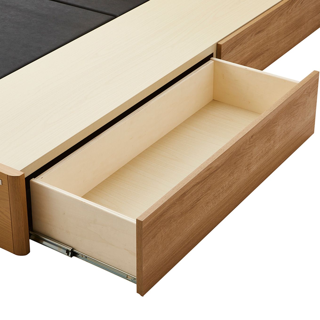 グリーン住宅ポイントダブル 引出し付き ベッドフレーム(設置・組立て付き)イメージ