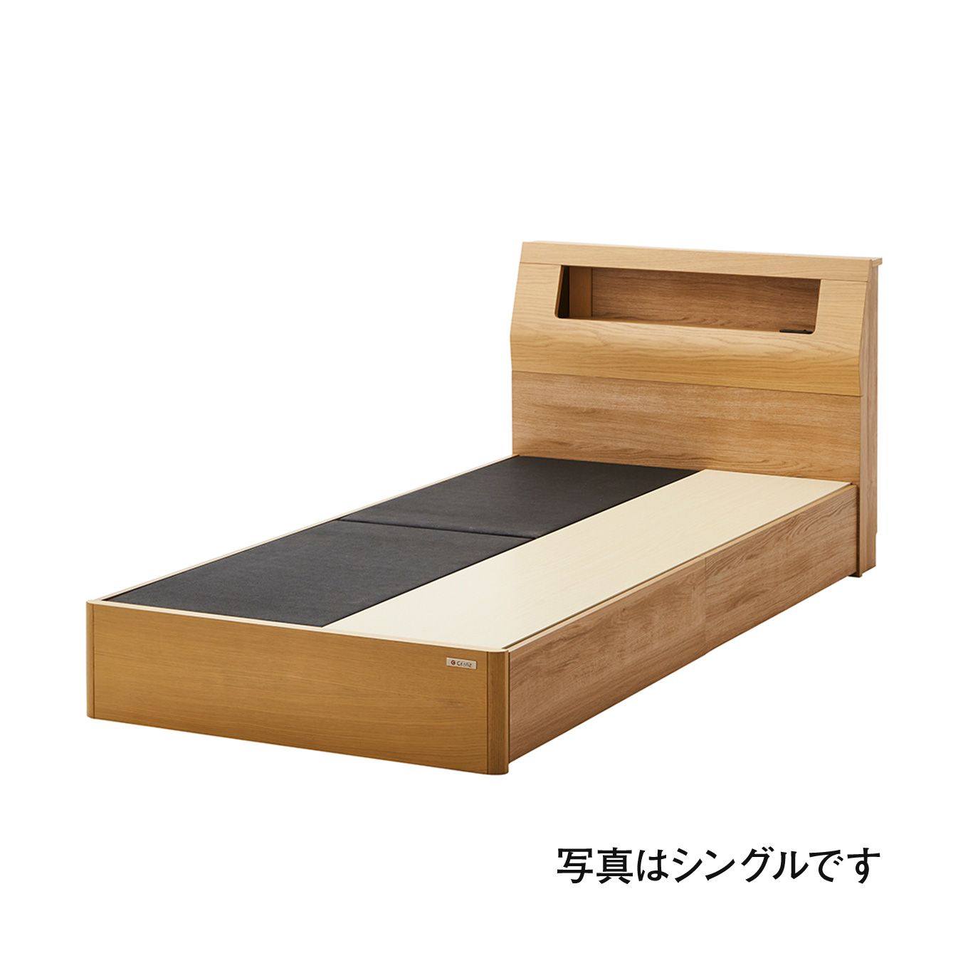 グリーン住宅ポイントセミダブル 引出し付き ポケットコイルマットレスセット(設置・組立て付き)イメージ