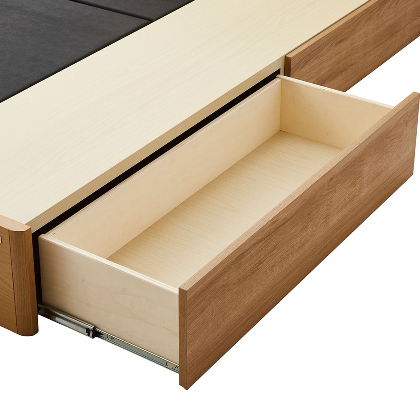 グリーン住宅ポイントダブル 引出し付き ポケットコイルマットレスセット(設置・組立て付き)イメージ