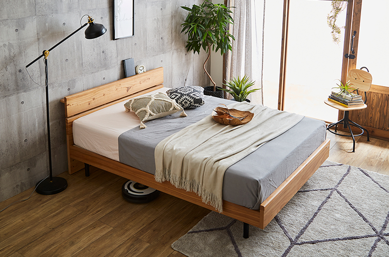 天然の無垢材を使用
温かみを感じるデザイン