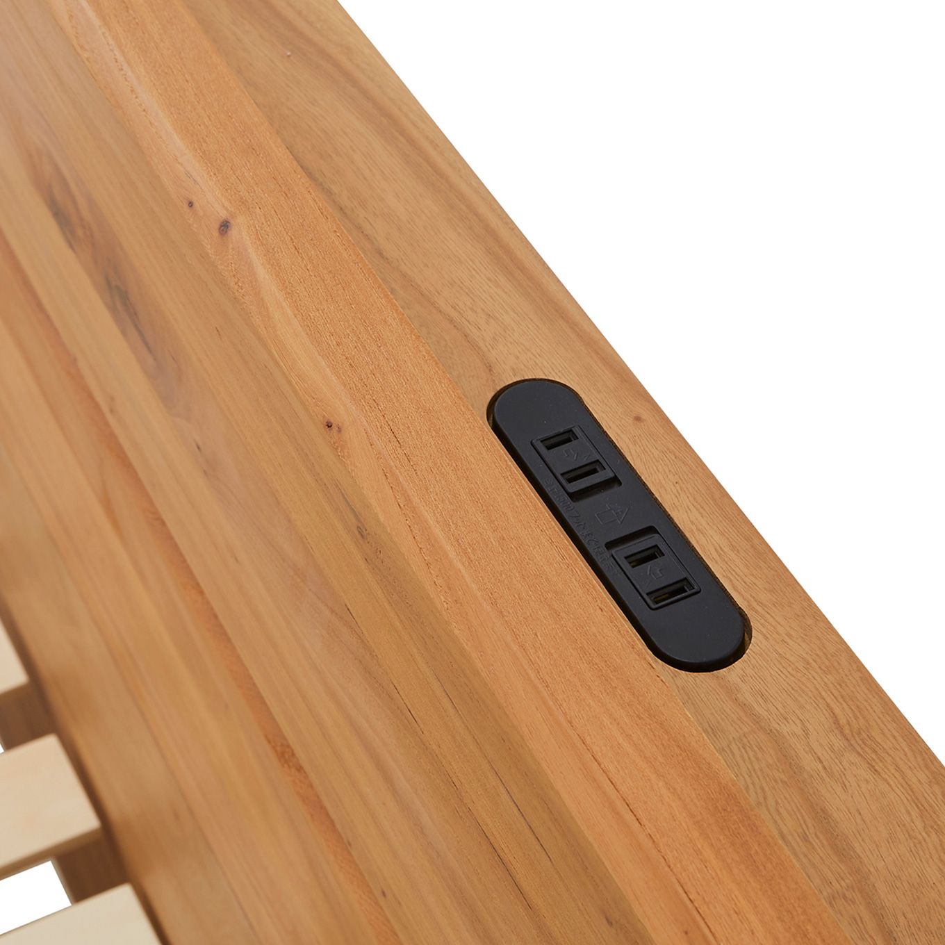 グリーン住宅ポイントセミダブル 無垢材 ポケットコイルマットレスセット(設置・組立て付き)イメージ