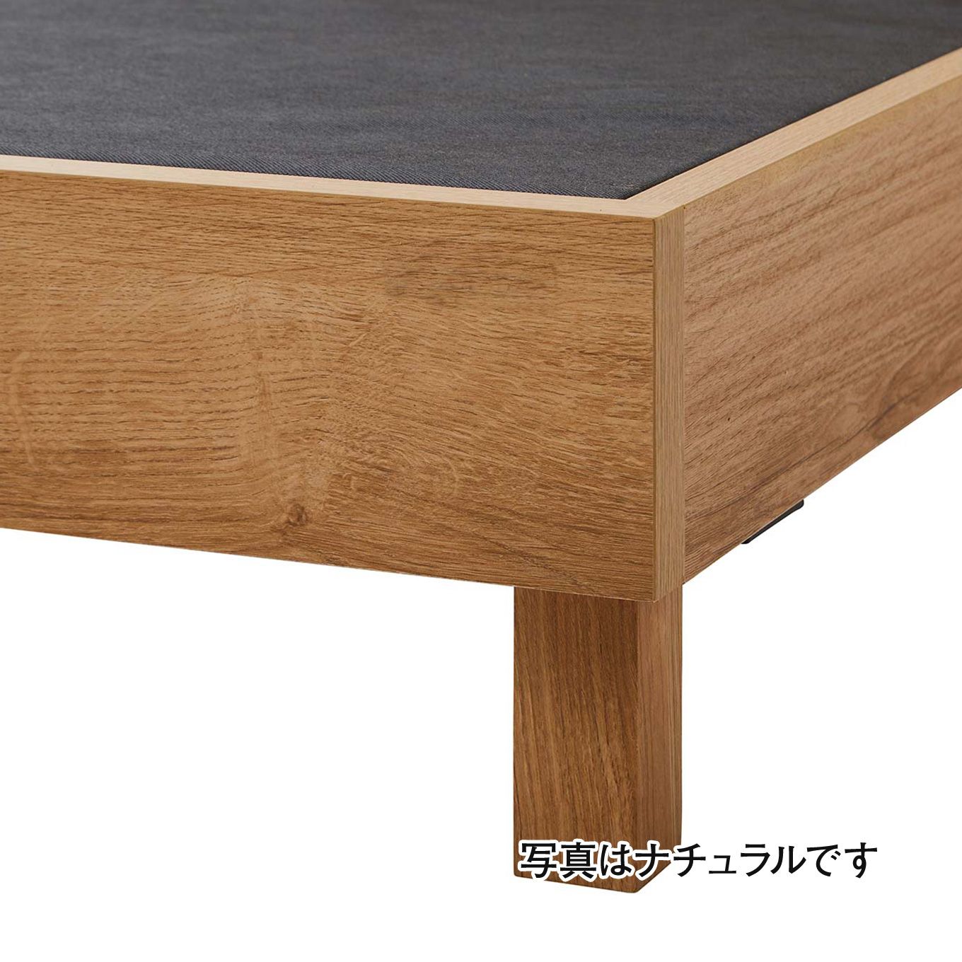 グリーン住宅ポイントセミダブル 5色展開 ベッドフレーム(設置・組立て付き)イメージ