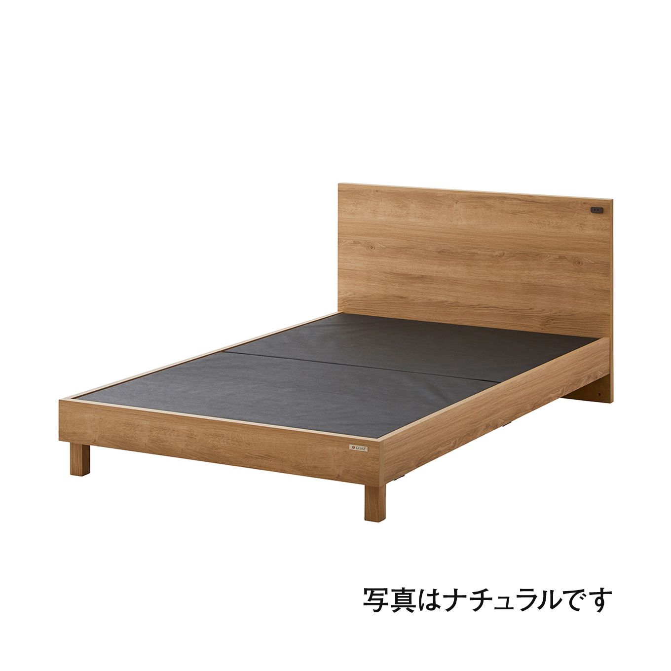 グリーン住宅ポイントセミダブル 5色展開 ベッドフレーム(設置・組立て付き)イメージ