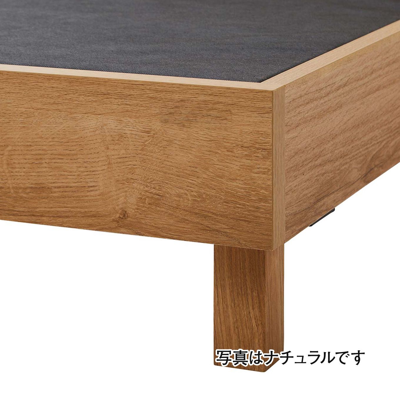 グリーン住宅ポイントセミダブル 5色展開 ベッドフレーム(設置・組立て付き)イメージ