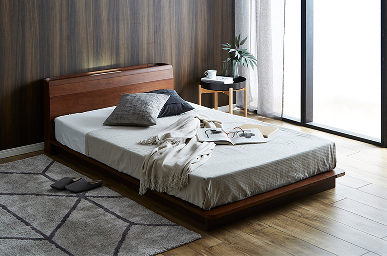 ロータイプなので圧迫感を軽減
お部屋をすっきりとした印象に