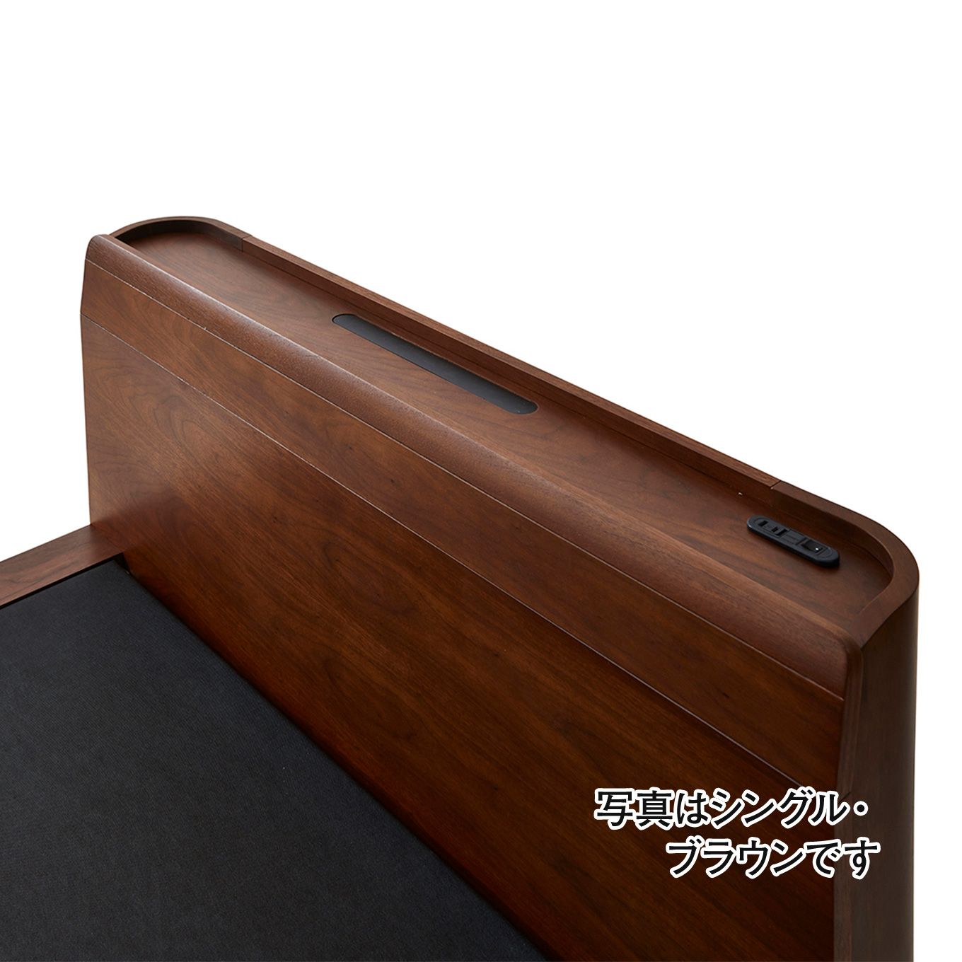 グリーン住宅ポイントダブル ロータイプ 棚付ベットフレーム(設置・組立て付き)イメージ