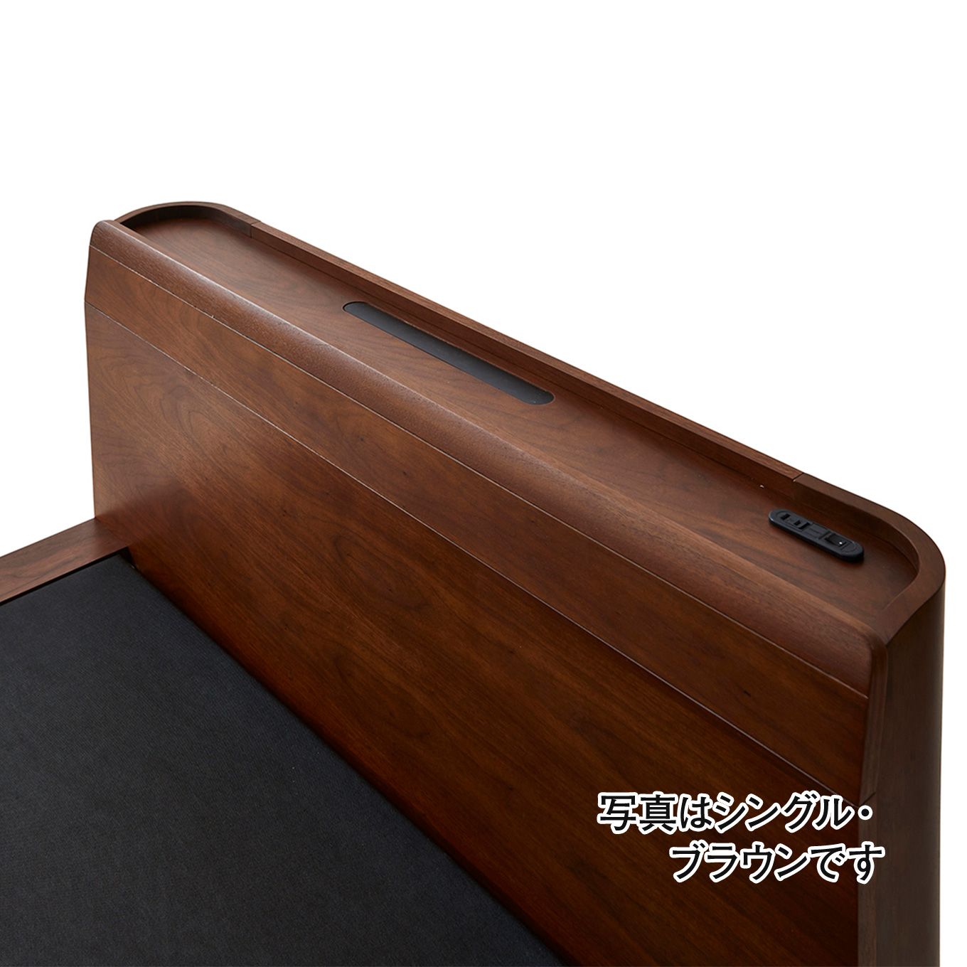 グリーン住宅ポイントセミダブル ロータイプ ポケットコイルマットレスセット(設置・組立て付き)イメージ