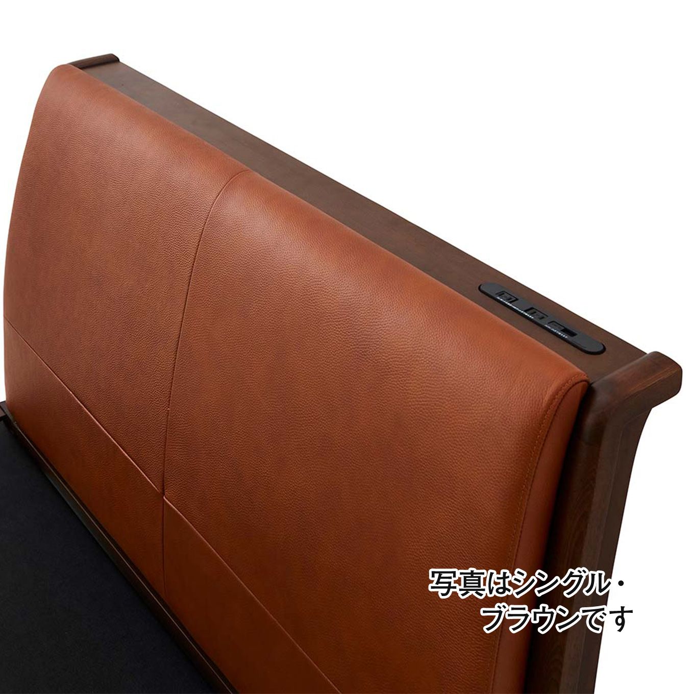 グリーン住宅ポイントダブル 本革 ベットフレーム(設置・組立て付き)イメージ