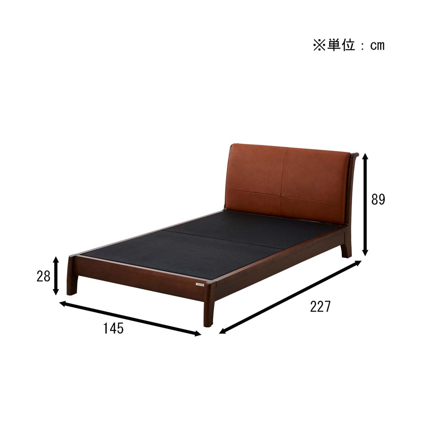グリーン住宅ポイントダブル 本革 ベットフレーム(設置・組立て付き)イメージ