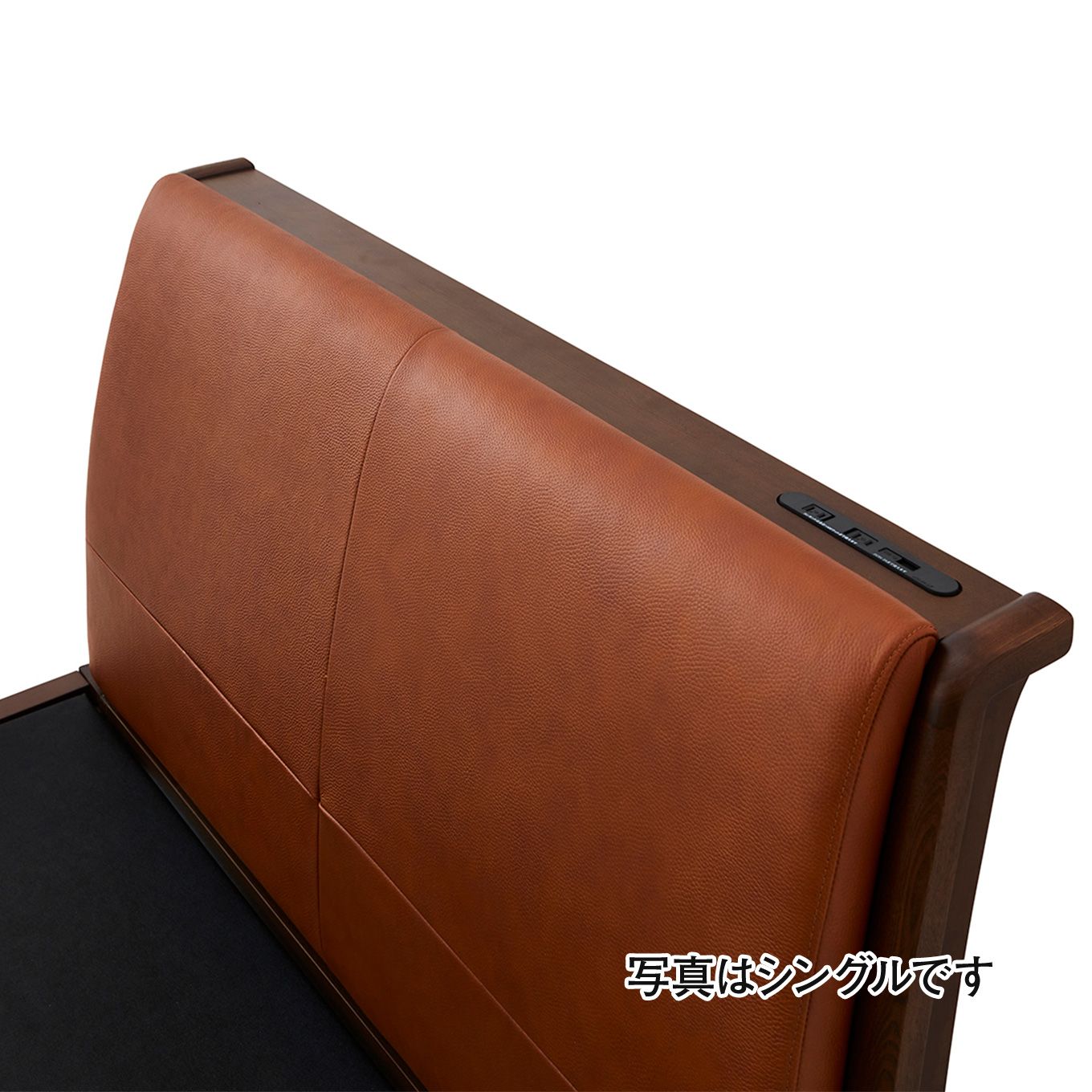 グリーン住宅ポイントダブル 本革 ベットフレーム(設置・組立て付き)イメージ