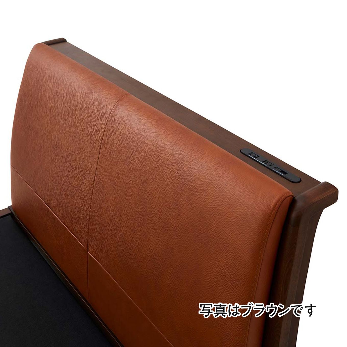 グリーン住宅ポイントシングル 本革 ポケットコイルマットレスセット(設置・組立て付き)イメージ