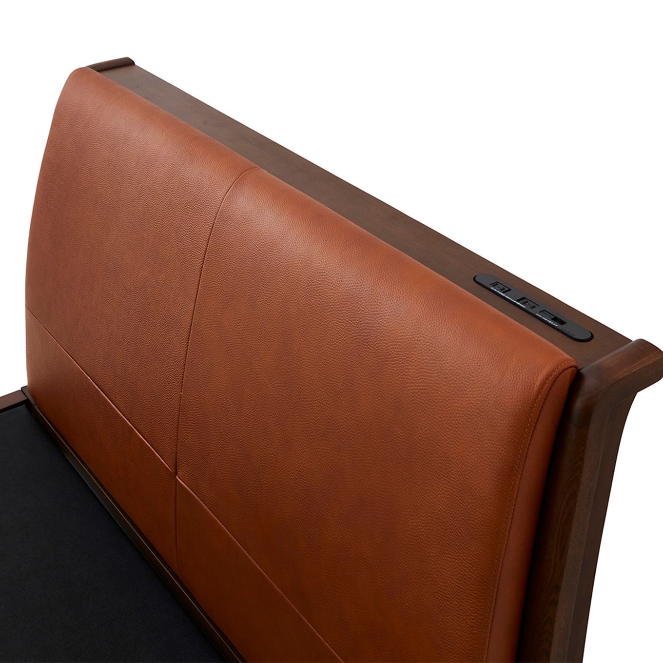 グリーン住宅ポイントシングル 本革 ポケットコイルマットレスセット(設置・組立て付き)イメージ