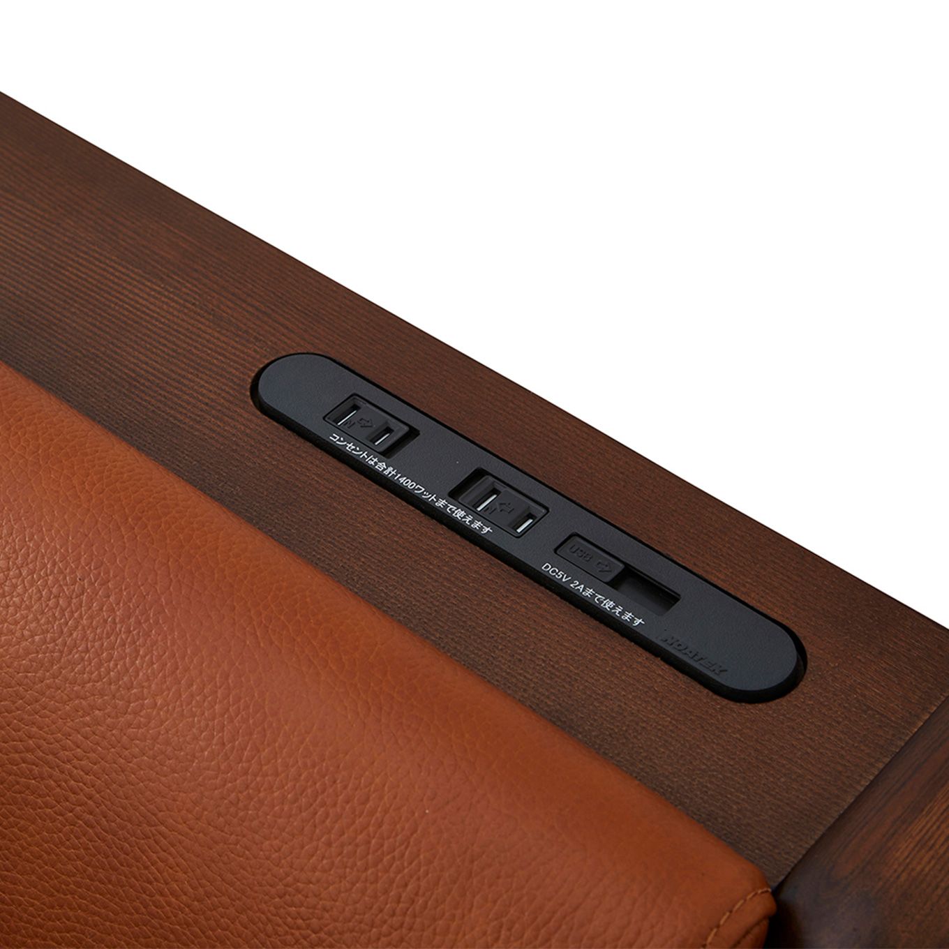 グリーン住宅ポイントセミダブル 本革 ポケットコイルマットレスセット(設置・組立て付き)イメージ