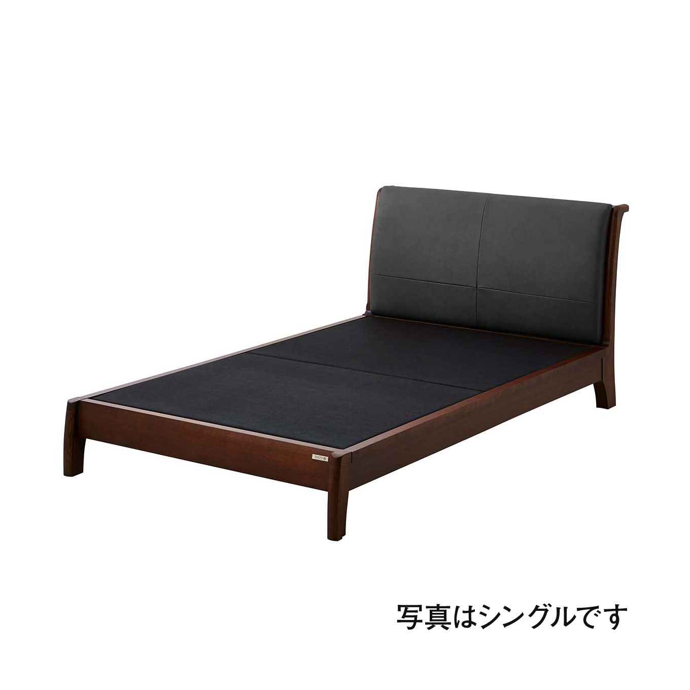 グリーン住宅ポイントダブル 本革 ポケットコイルマットレスセット(設置・組立て付き)イメージ