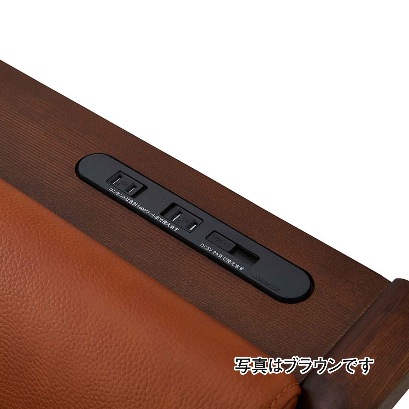 グリーン住宅ポイントダブル 本革 ポケットコイルマットレスセット(設置・組立て付き)イメージ