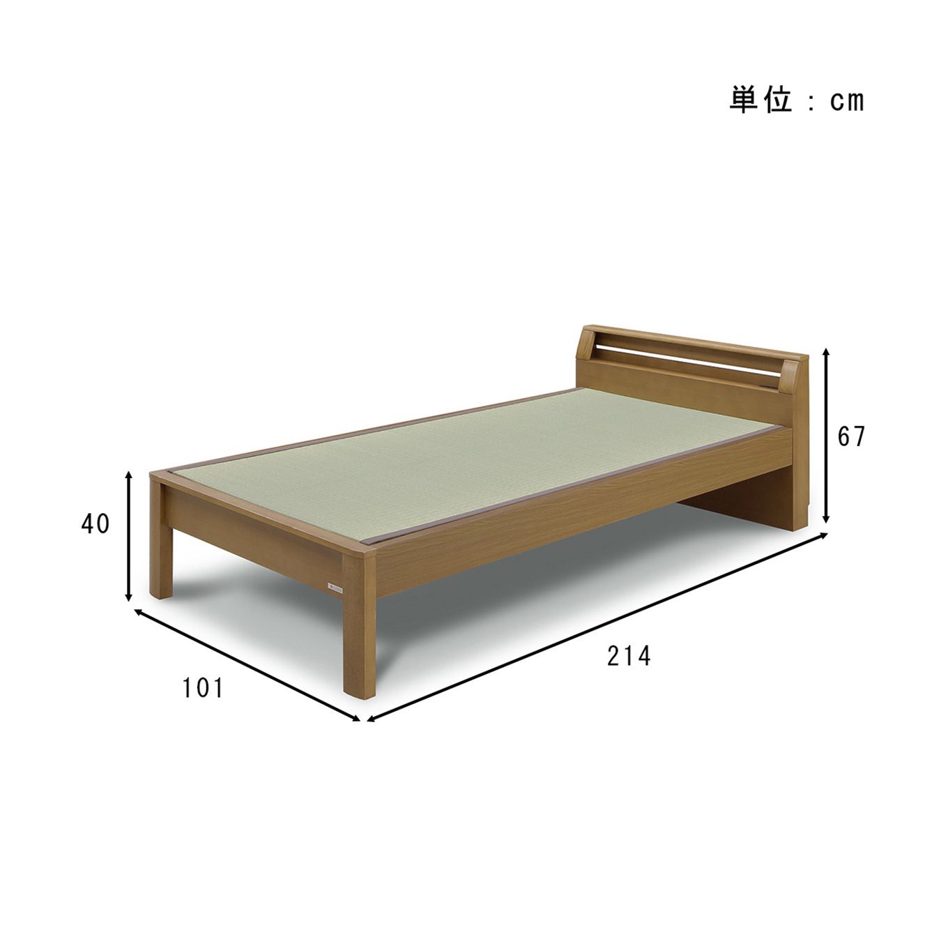 グリーン住宅ポイントシングル 畳ベットフレーム(設置・組立て付き)イメージ