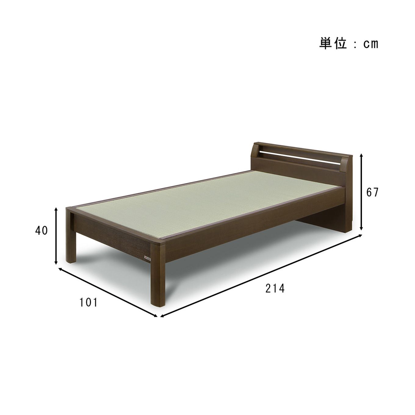 グリーン住宅ポイントシングル 畳ベットフレーム(設置・組立て付き)イメージ