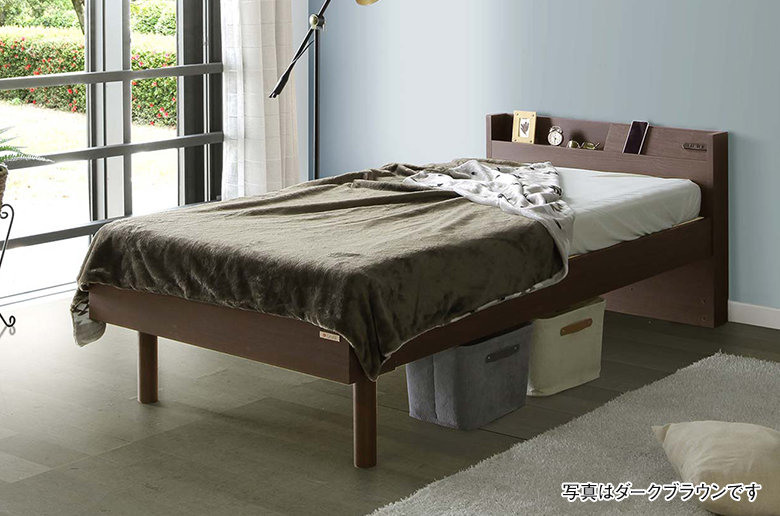 便利な高さ2段階調整
ハイタイプ時はベット下が有効的に活用できる