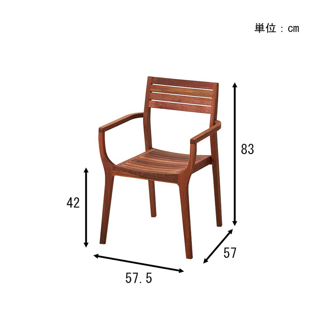 グリーン住宅ポイント無垢材 伸長式テーブル5点セット(設置・組立て付き)アウトドア家具イメージ