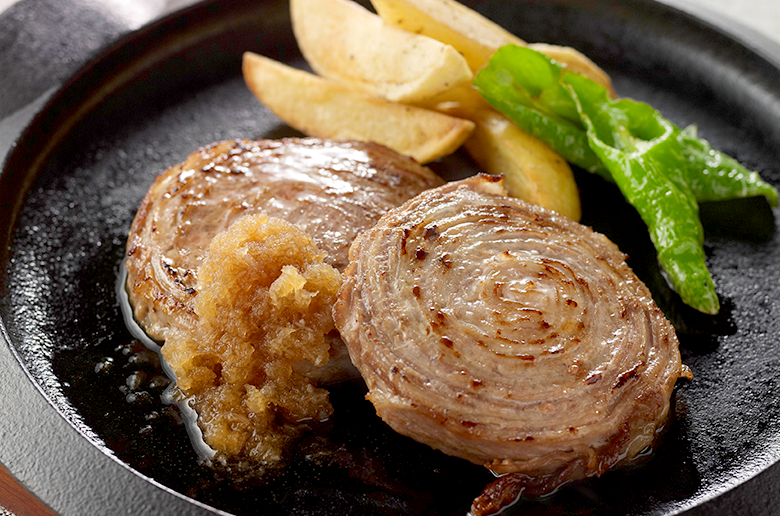 ハンバーグとロールステーキの
良いトコどりのギフト