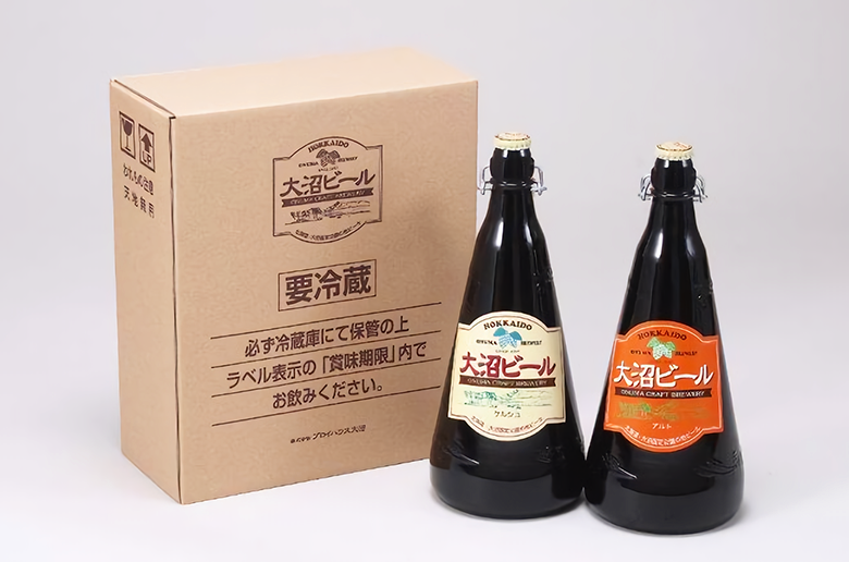 国定秀峰横津岳山麓が育んだアルカリイオン水を使用
キレのあるまろやかな味わい