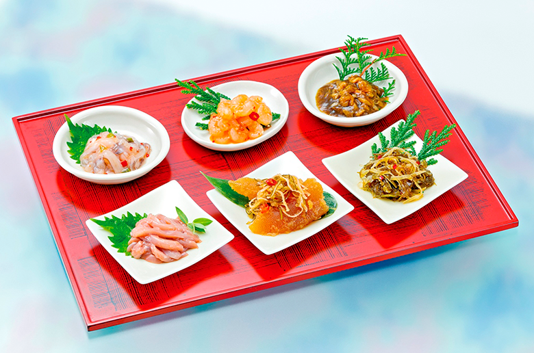 長年、生珍味を造り続けてきた
布目がおすすめする味わいをセット