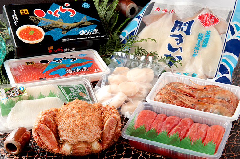 ご自宅に居ながら
北海道を感じられる豪華海鮮セット