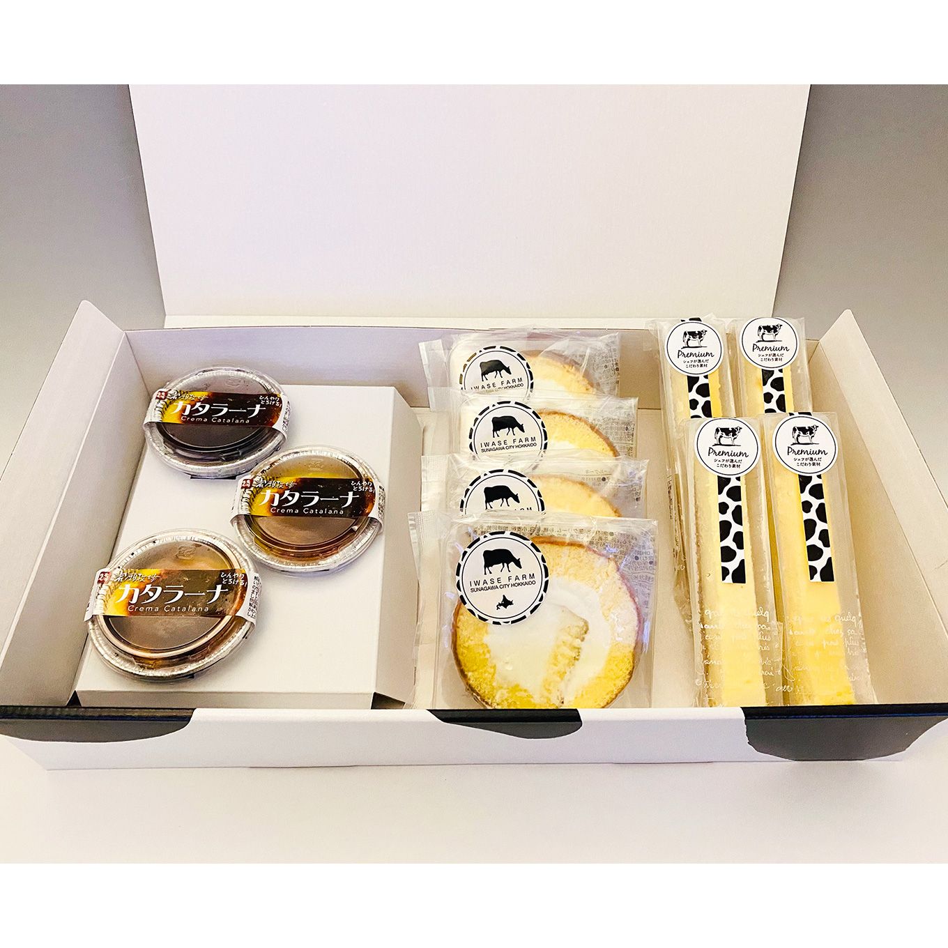 グリーン住宅ポイント牧場の厳選スイーツ3種セットイメージ