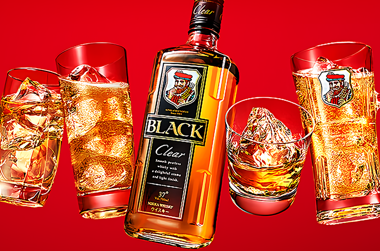 クセのない
クリアな飲み心地のウイスキー