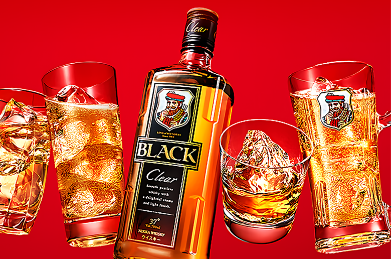 クセのない
クリアな飲み心地のウイスキー