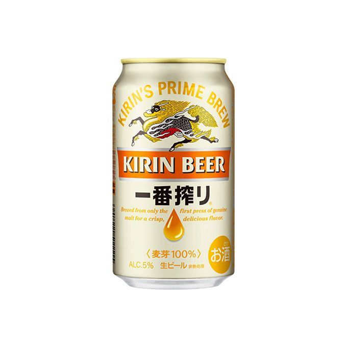 キリンビールの 350ml。キリン一番搾り生ビール350ml×24本