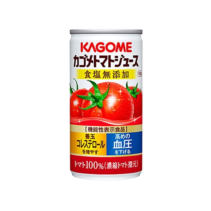 カゴメ株式会社の ソフトドリンク。カゴメトマトジュース食塩無添加190g×30缶