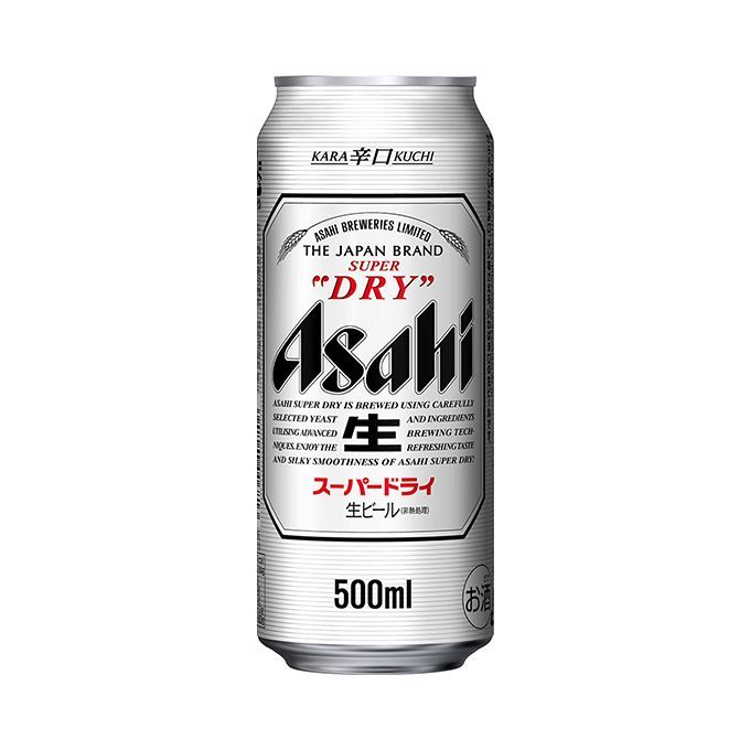アサヒビールの 500ml。アサヒスーパードライ500ml×24本