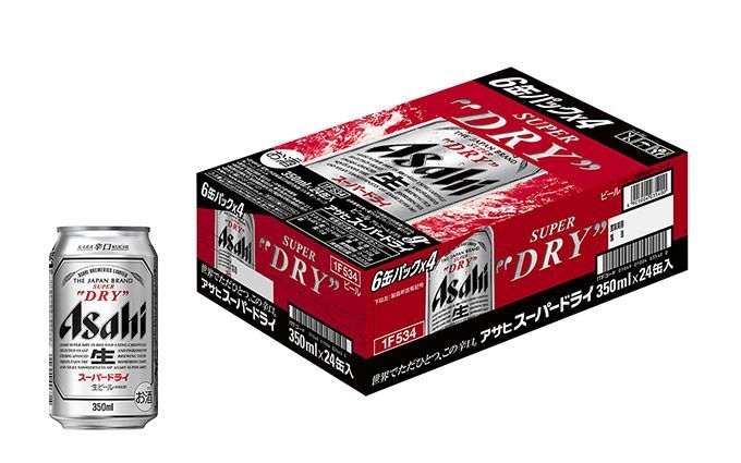 アサヒスーパードライ350ml×24本