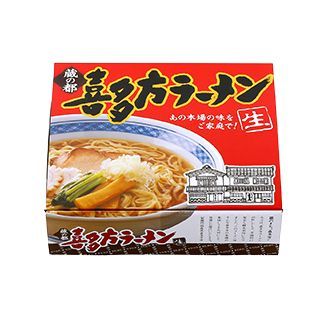 [喜多方“生”]醤油ラーメン 12食[生麺]