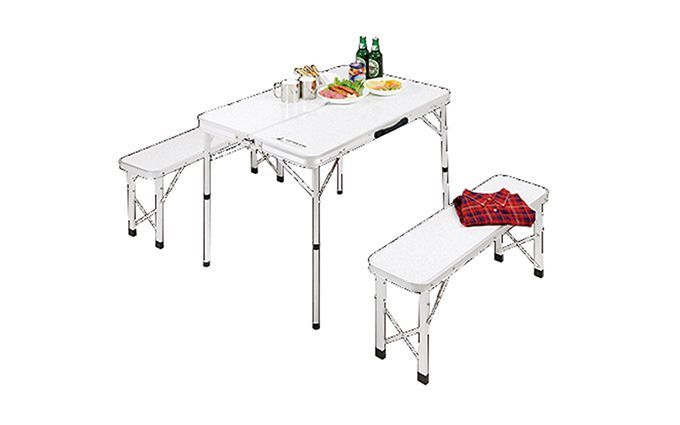 ラフォーレ ベンチインテーブルセット