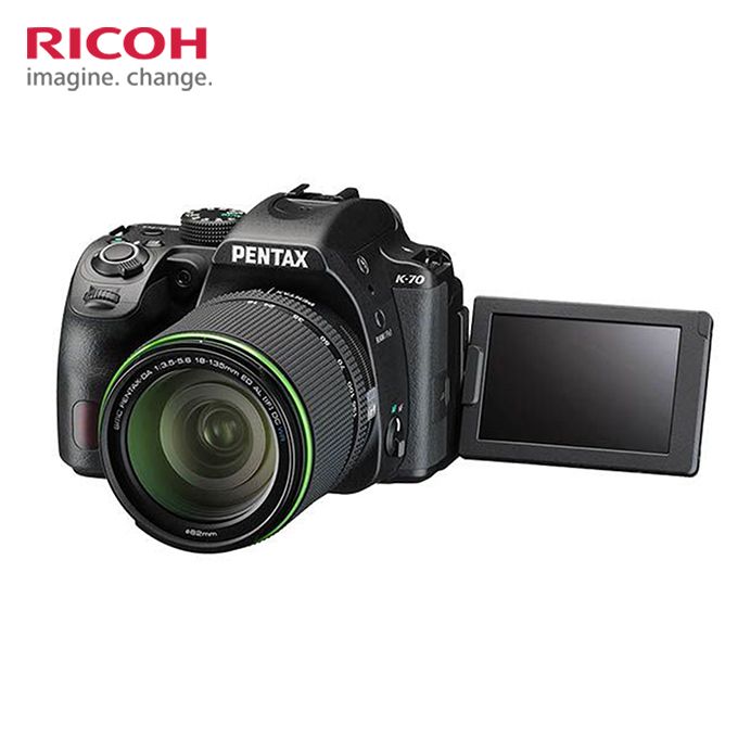 RICOH(リコー)の デジタルカメラ。PENTAX K-70 18-135WRキット