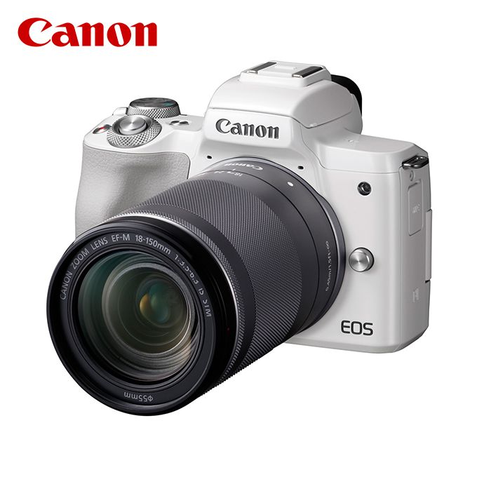 CANON(キヤノン)の デジタルカメラ。EOS Kiss M EF-M18-150 IS STM レンズキット ミラーレス