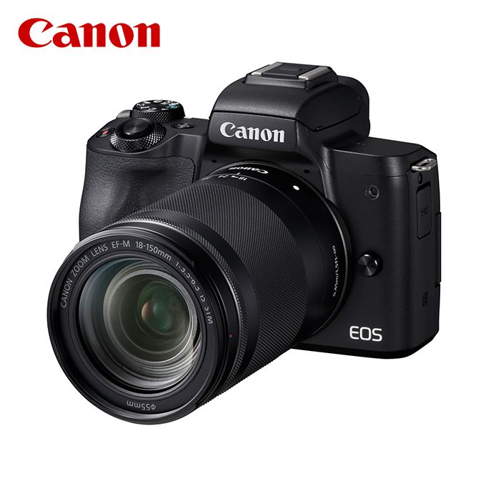 CANON(キヤノン)の デジタルカメラ。EOS Kiss M EF-M18-150 IS STM レンズキット ミラーレス