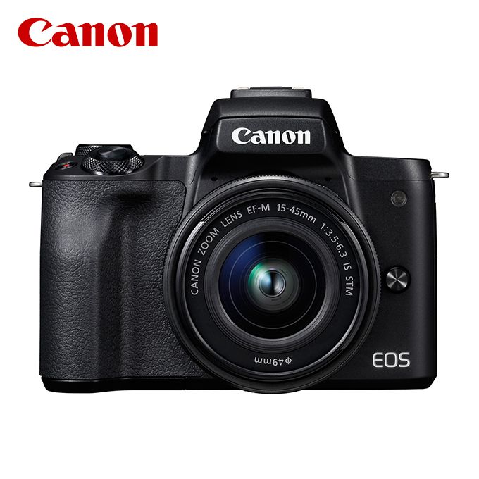 CANON(キヤノン)の デジタルカメラ。EOS Kiss M・EF-M15-45 IS STM レンズキット ミラーレス
