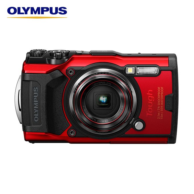 オリンパスの デジタルカメラ。Tough TG-6 コンパクトデジタルカメラ