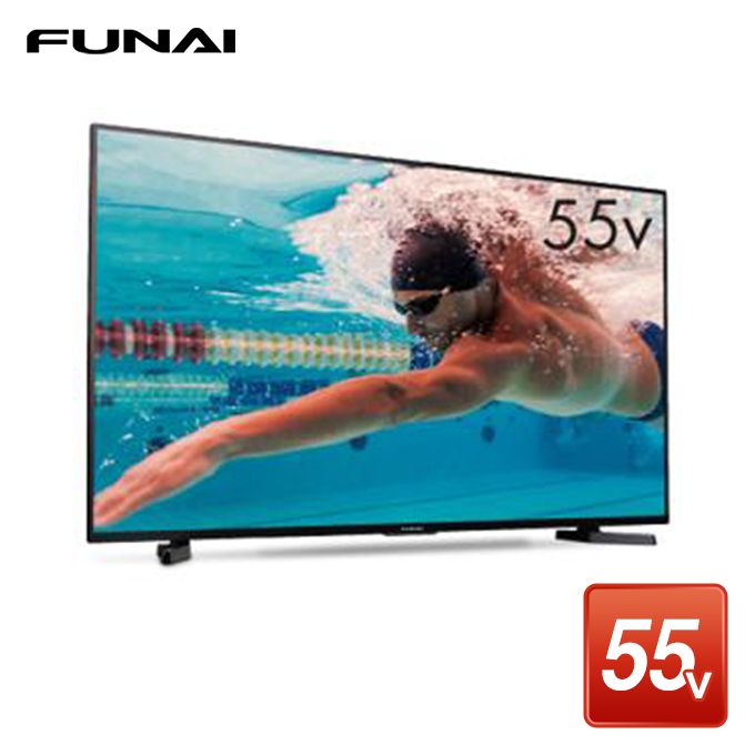 フナイ FUNAI 55V型 4K液晶テレビ[1TB内蔵HDD](FL55U4120) - グリーン