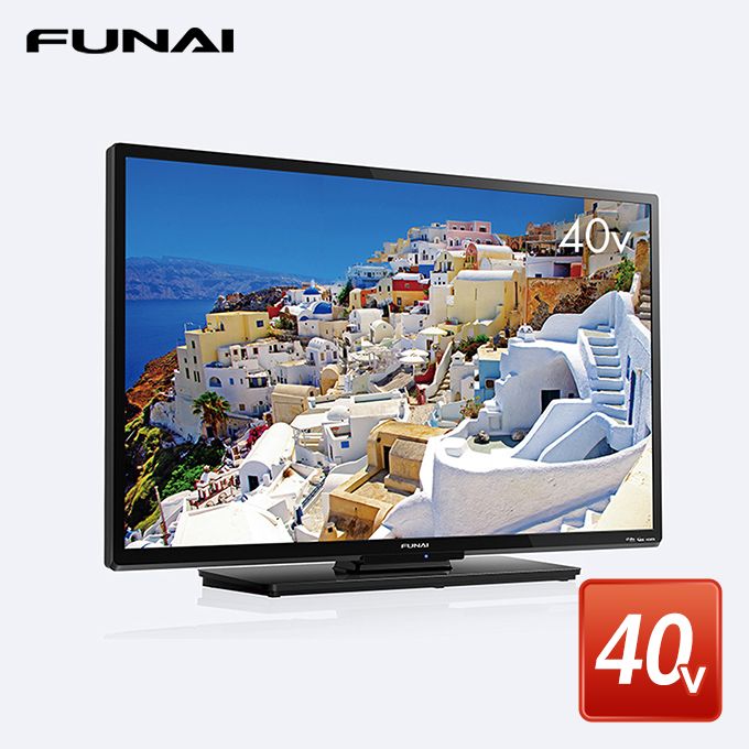 フナイの 40v型～。FUNAI 40V型 フルハイビジョン液晶テレビ