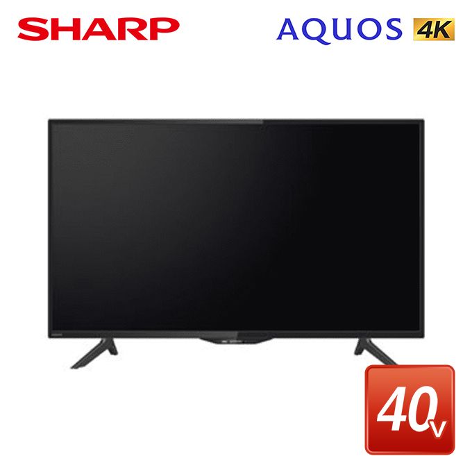 送料込 SHARP AQUOS 40型4K液晶テレビ - テレビ