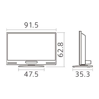【REAL】LCD-A40BHR10 40V型 液晶テレビ 三菱電機 リアル